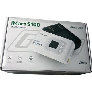 Gens Ace iMars S100 G-Tech AC 100W Balance RC Lipo Battery Smart Charger - White